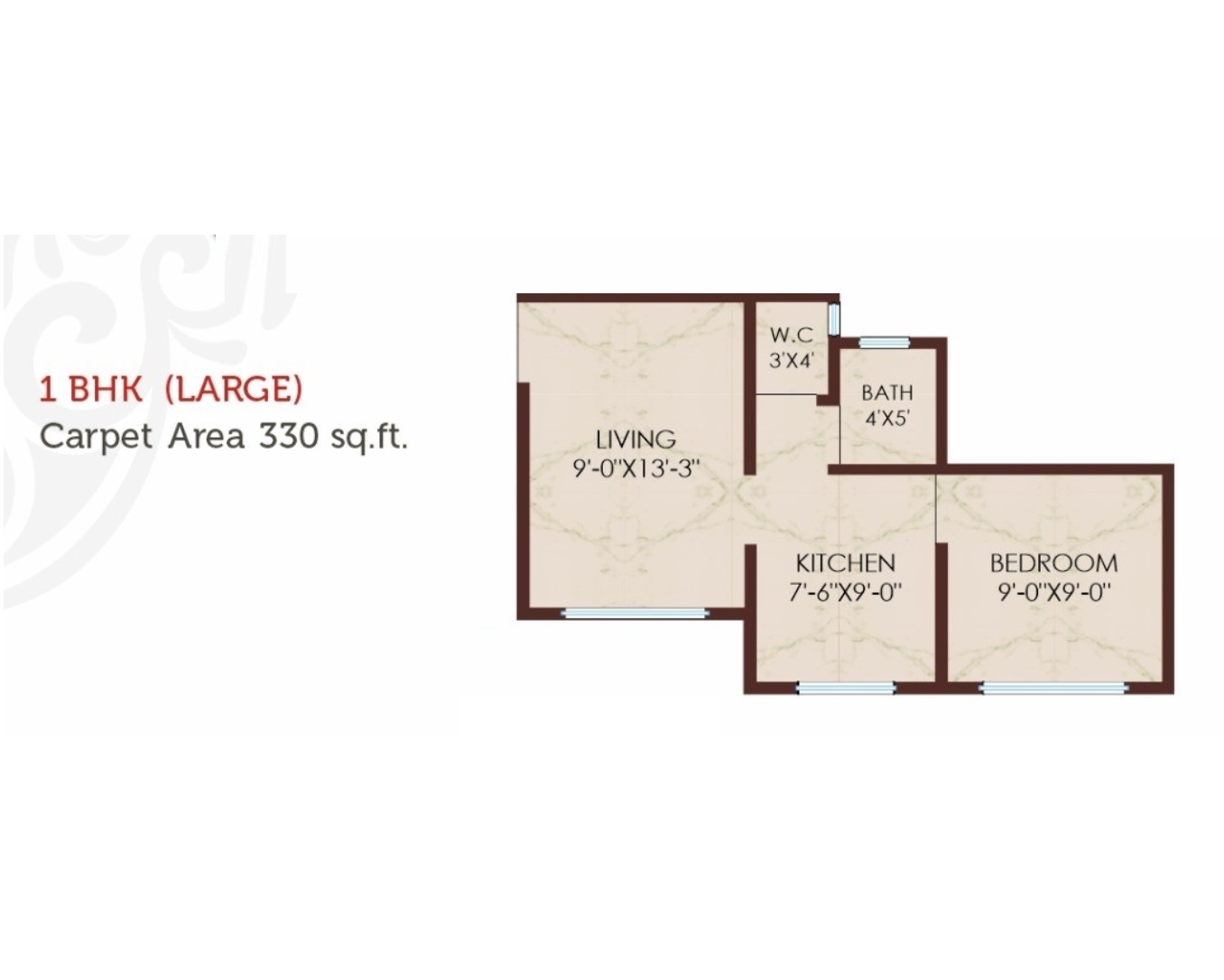 Vansh Navkar Complex 1 BHK Layout