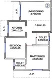 Vavya Shree Ram Heights 2 BHK Layout