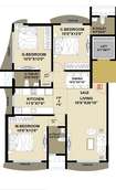 Vayuputra Gem Paradise 3 BHK Layout