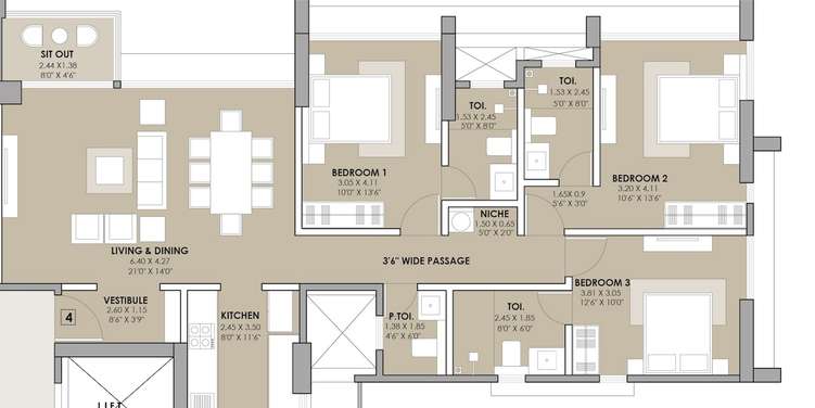 viceroy savana apartment 3 bhk 1170sqft 20214102134120