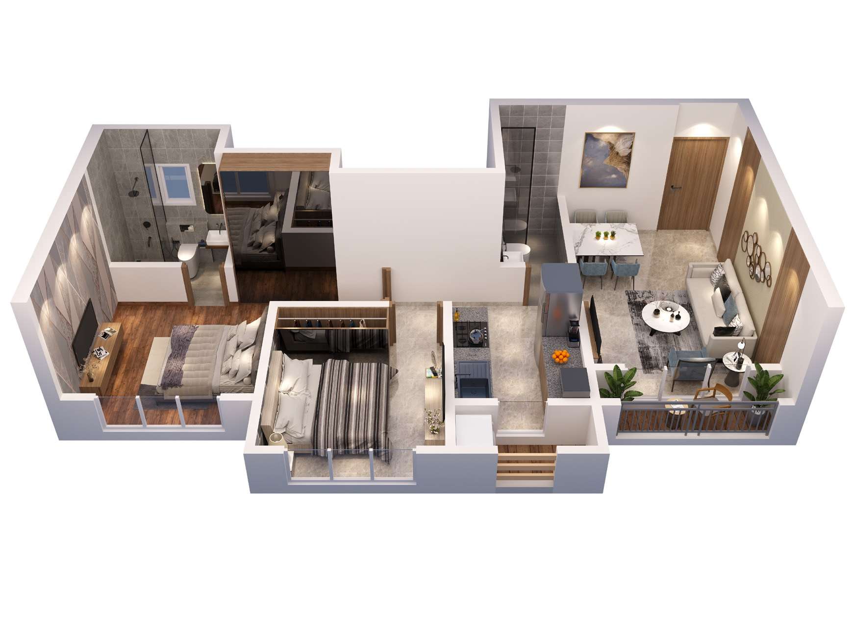 Vinay Unique Residency Floor Plans - Virar West, Mumbai