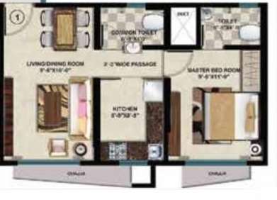 vinayak heights phase i apartment 1 bhk 377sqft 20214918144900