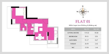  1 BHK Apartment at VK Lal Hari Phase I, Borivali East – for Sale