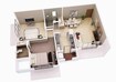 Vora Centrico 2 BHK Layout