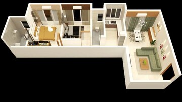  2 BHK Apartment at VP Om Dhanlaxmi Heights, Tilak Nagar – for Rent
