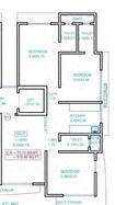 Zee Chhaya 3 BHK Layout