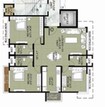 Zee Sahyadri 3 BHK Layout