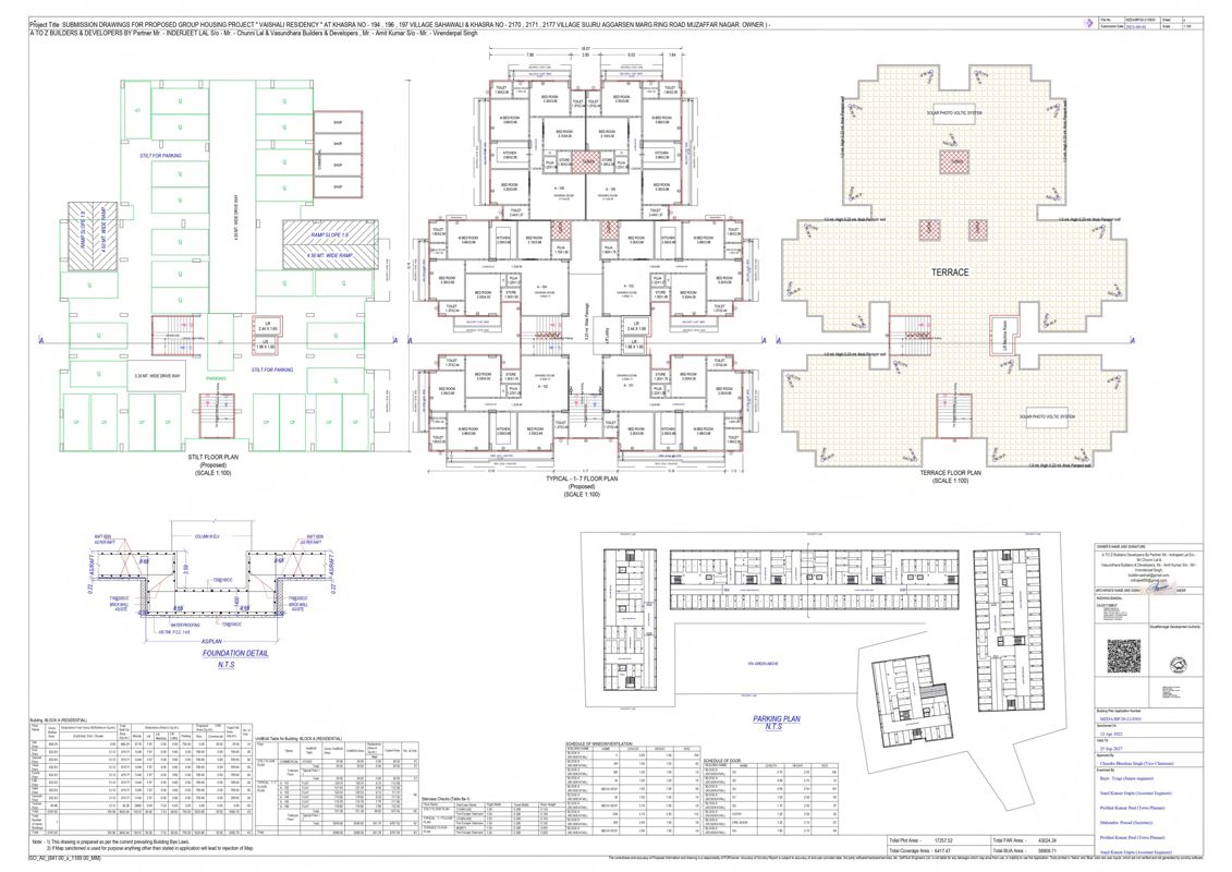 Vasundhara Vaishali Residency Floor Plans 3