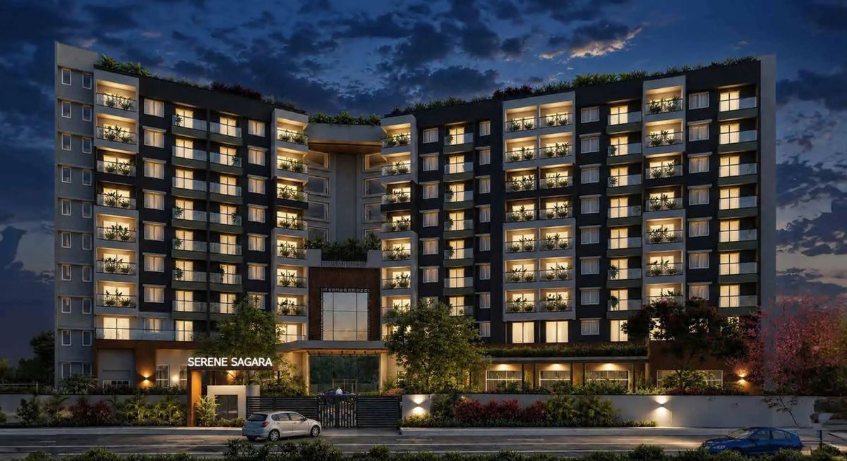 Columbia Serene Sagara Apartment Exteriors