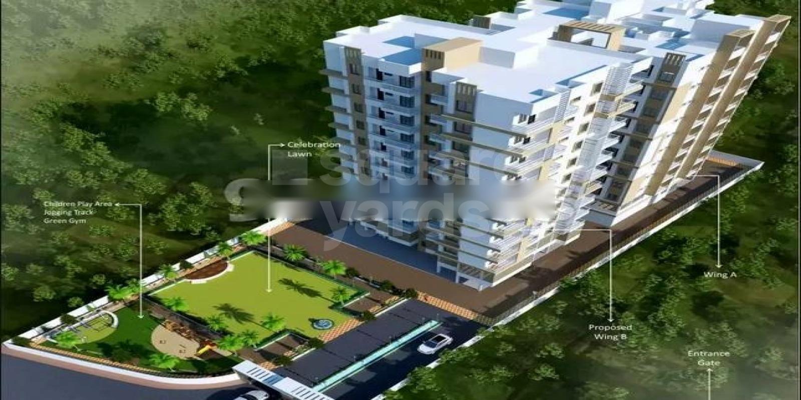 Aakar Heights residential project in Dighori