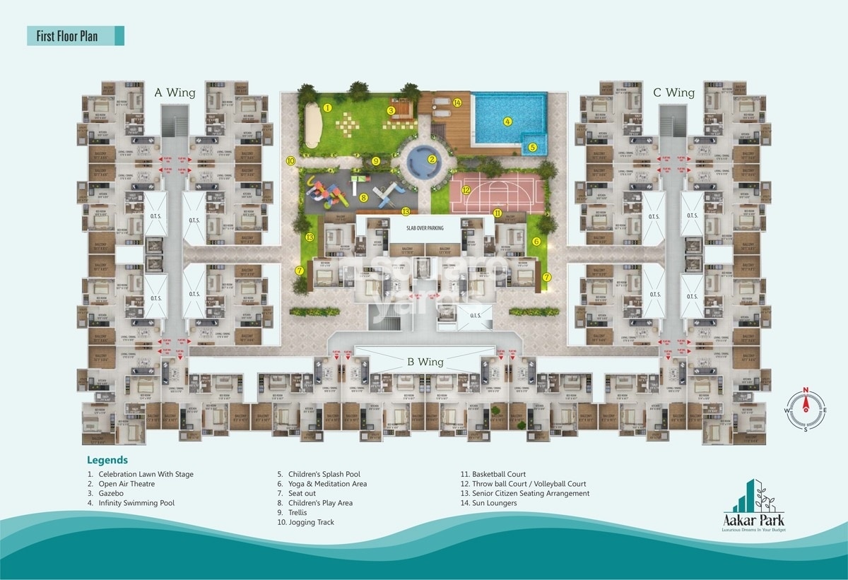 Aakar Park Floor Plans 2