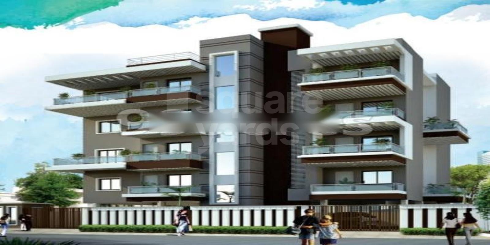 Ayush Height residential project in Omkar Nagar