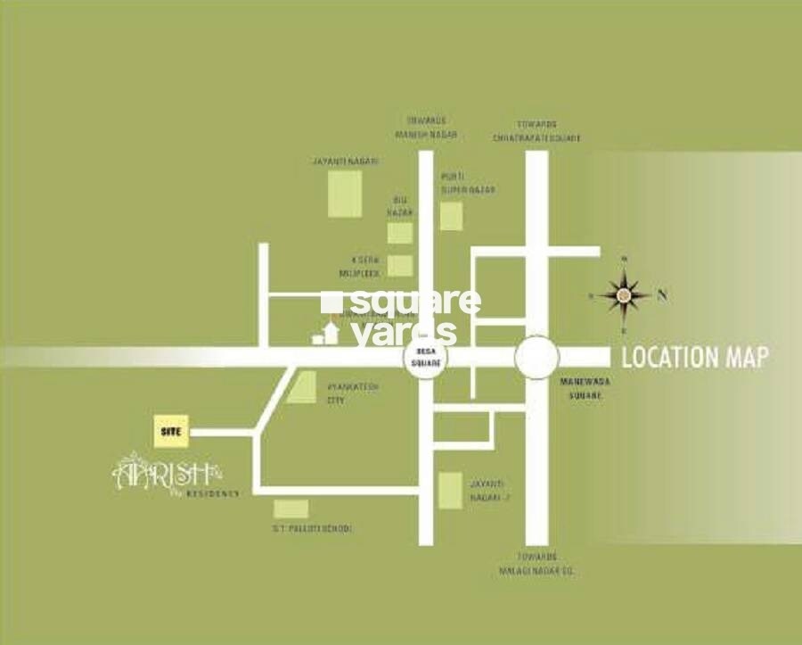 Bhumesh Aarish Residency Location Image