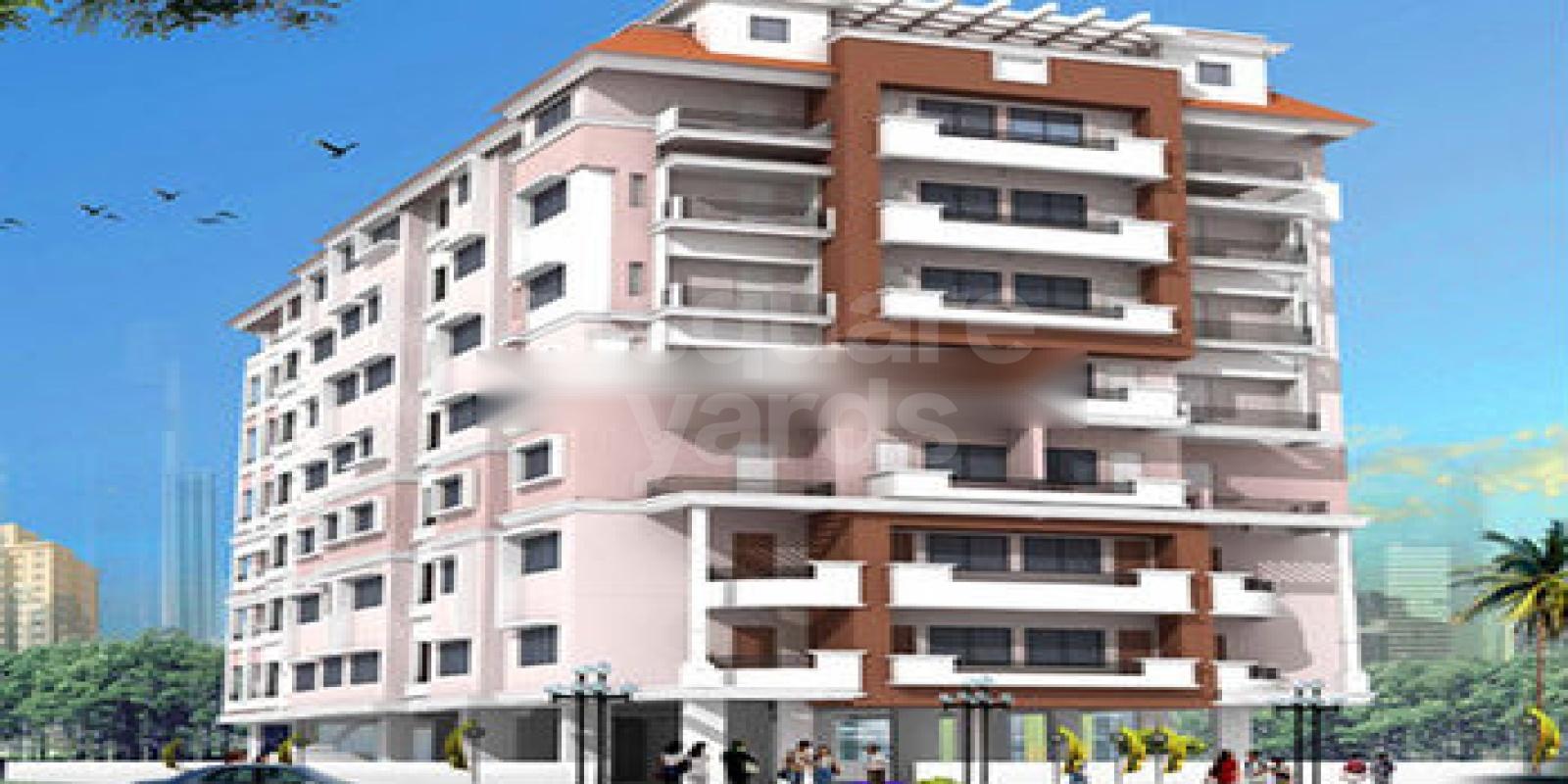 Concrete Amogh Apartment residential project in Ramdaspeth