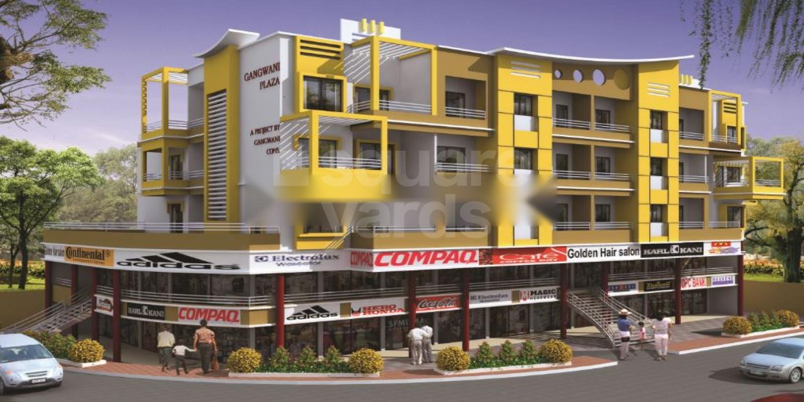 Gangwani Plaza residential project in Kamptee Rd