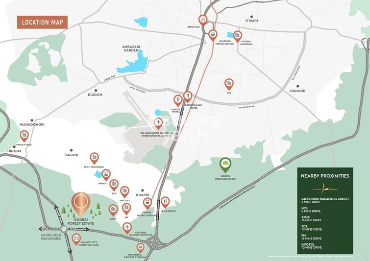 Godrej Forest Estate Location Image