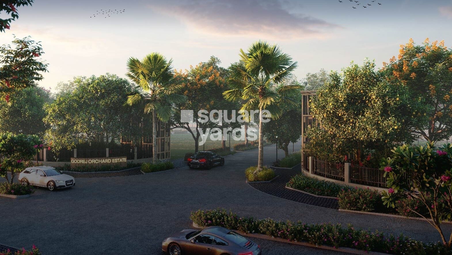 Godrej Orchard Estate Entrance View