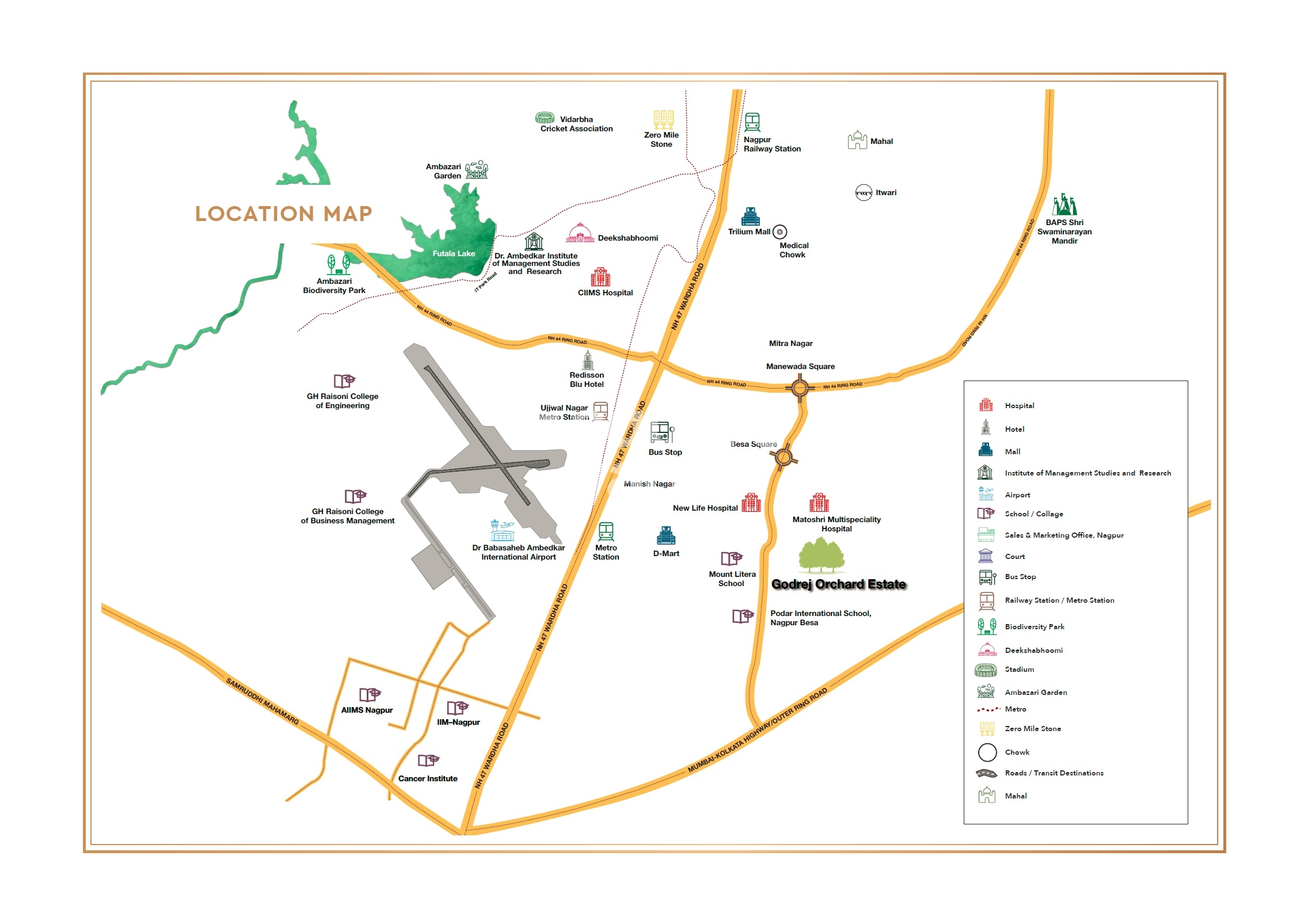 Godrej Orchard Estate Location Image