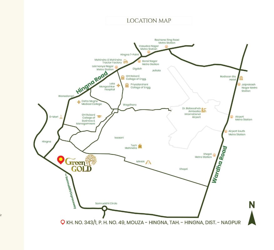 Godrej Rivershore Estate Location Image