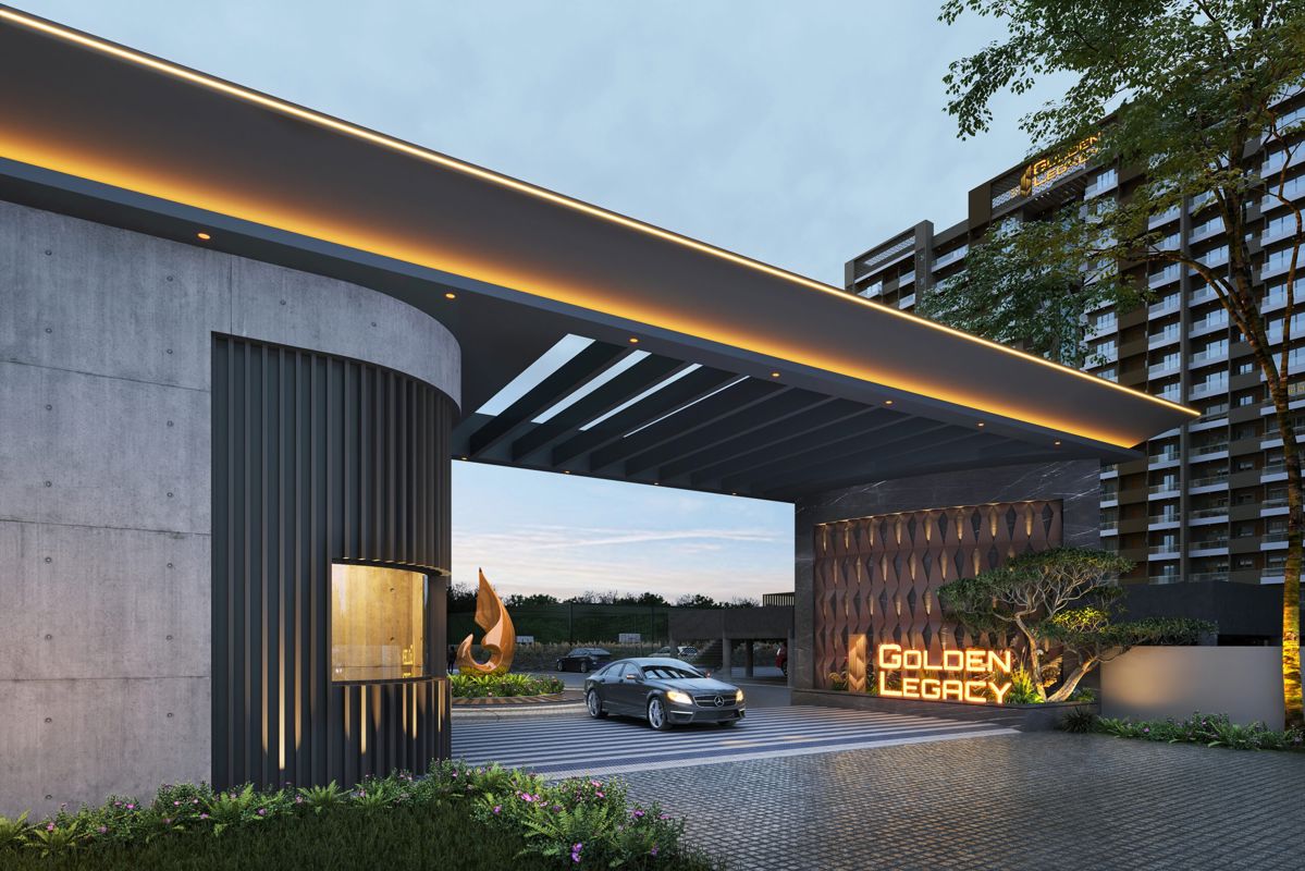 Golden Legacy Entrance View
