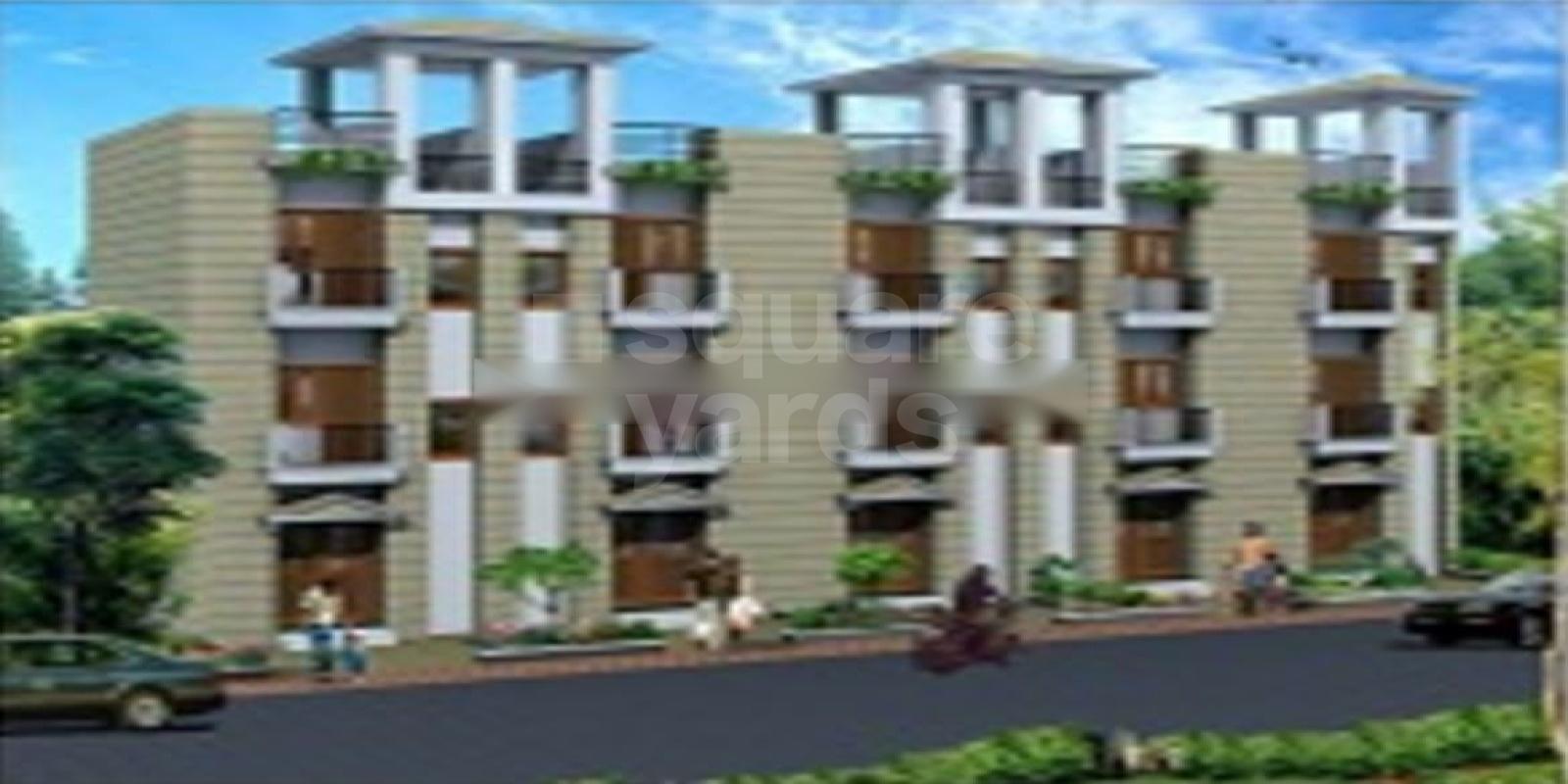 Infratech Courts Block 13 residential project in Umred Rd