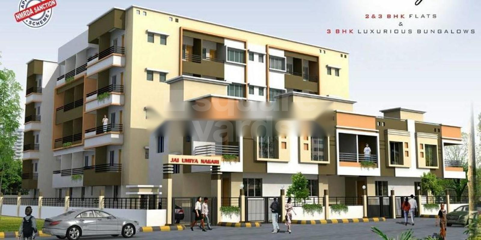 Jai Umiya Nagari residential project in Ghogali