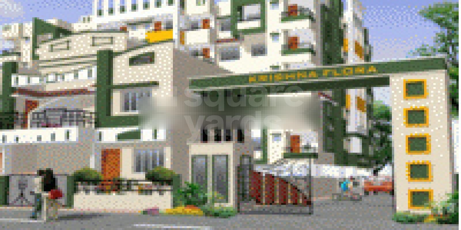 Krishna Flora residential project in Wanadongri