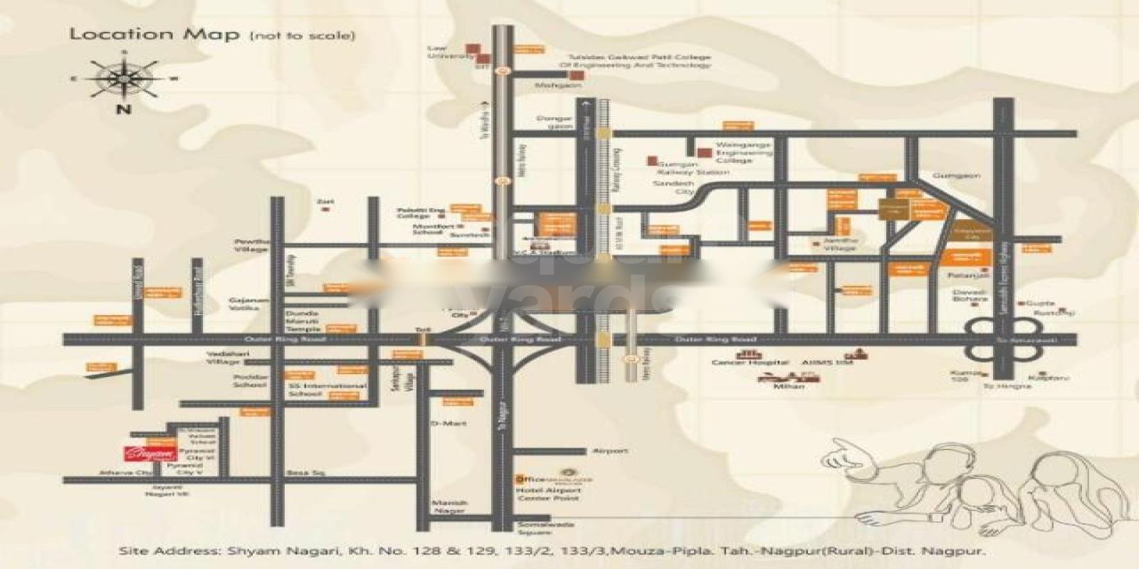 Mahalaxmi Shyam Nagri, Pipla, Nagpur