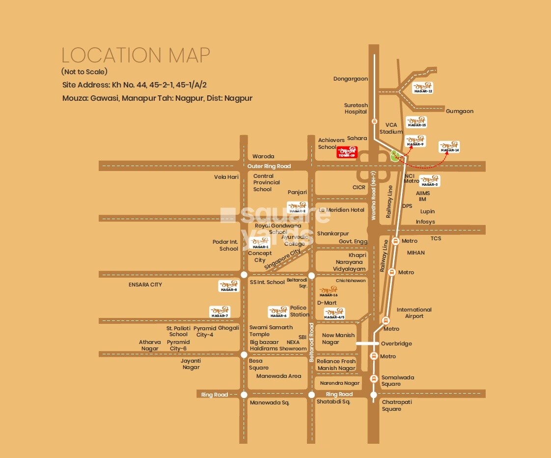 Mauli Town 19 Location Image