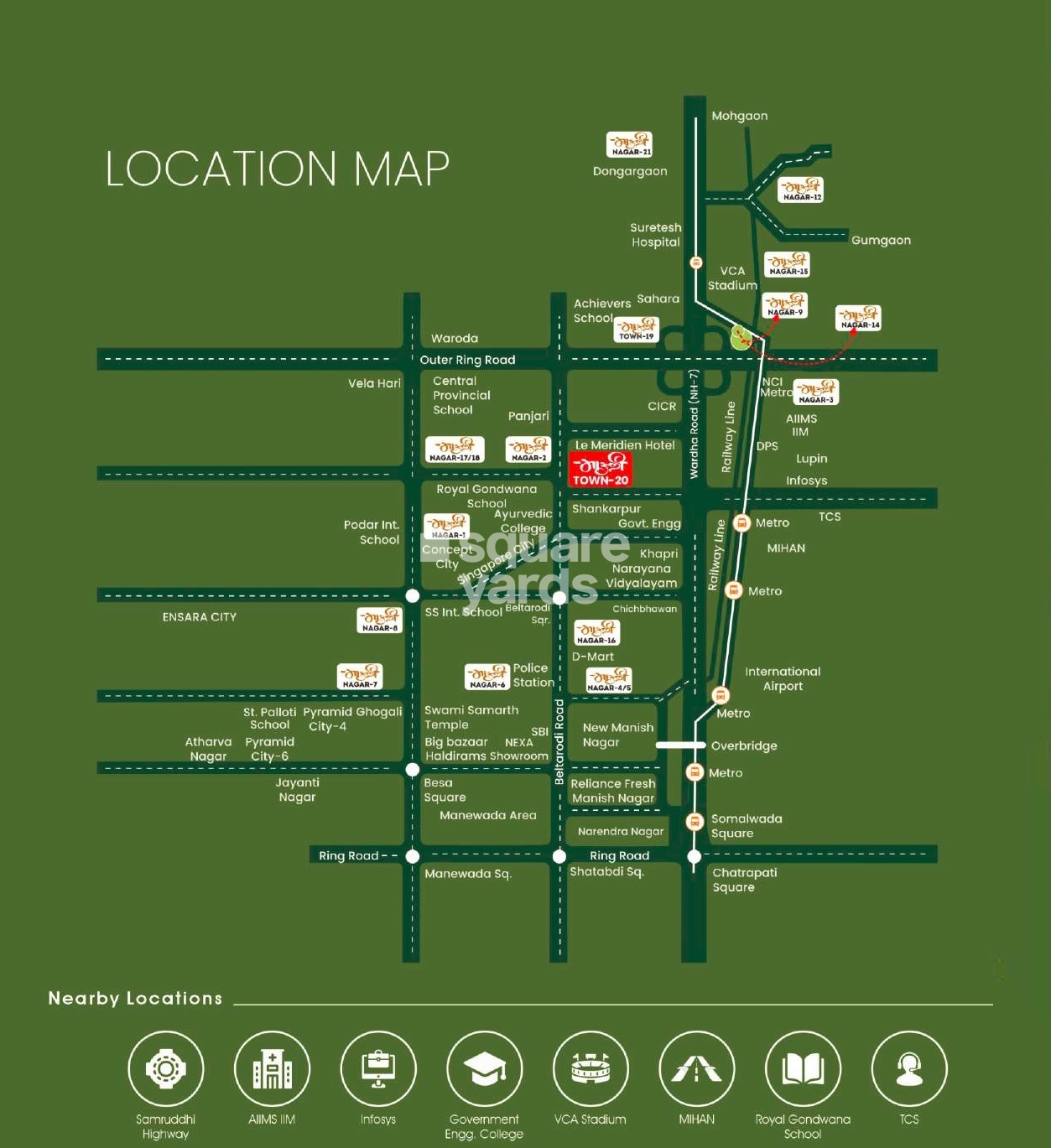 Mauli Town 20 Location Image