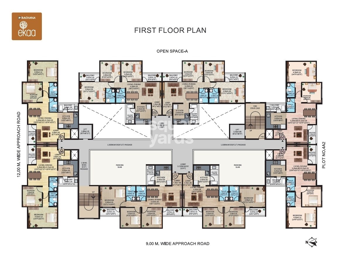 Rachana Ekaa Floor Plans 1