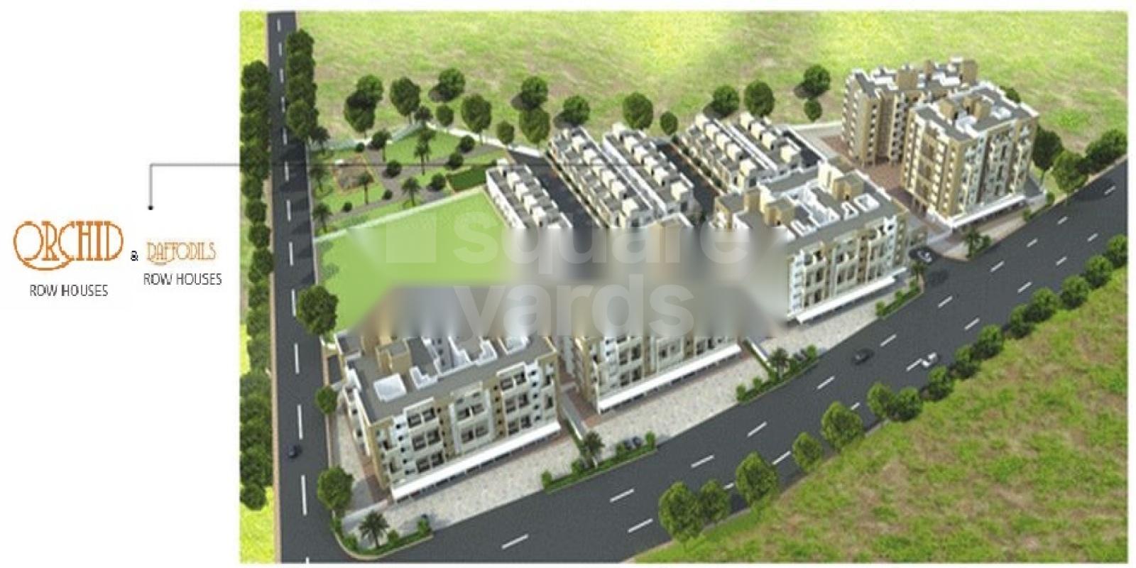 Satyam Orchid and Daffodils residential project in Godhani