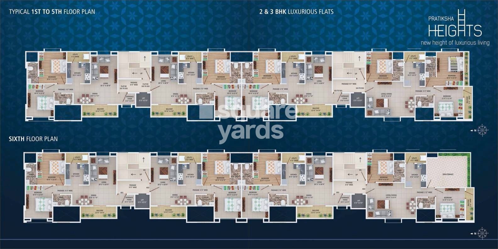 Sharad Pratiksha Heights Floor Plans