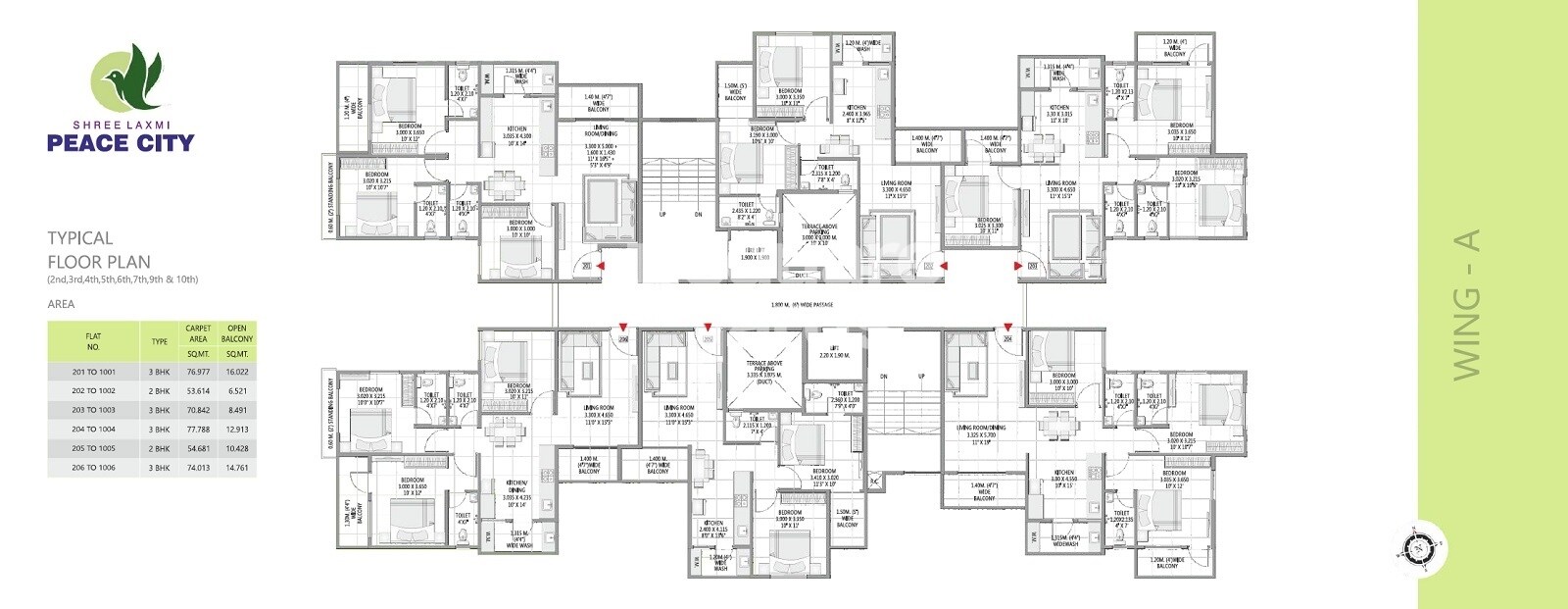 Shree Laxmi Peace City Floor Plans 2