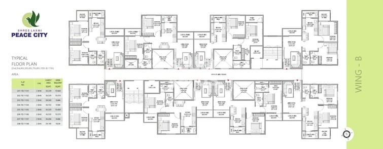 Shree Laxmi Peace City Floor Plans 3