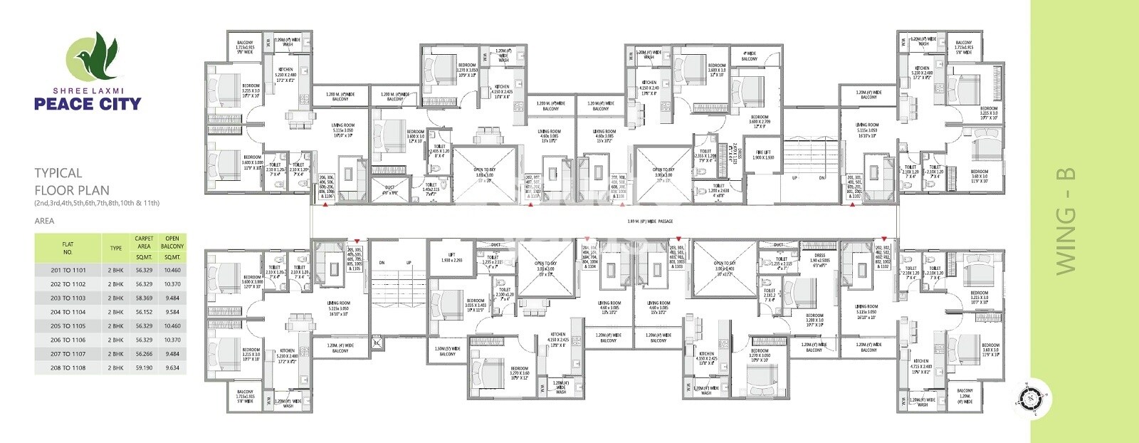 Shree Laxmi Peace City Floor Plans 3