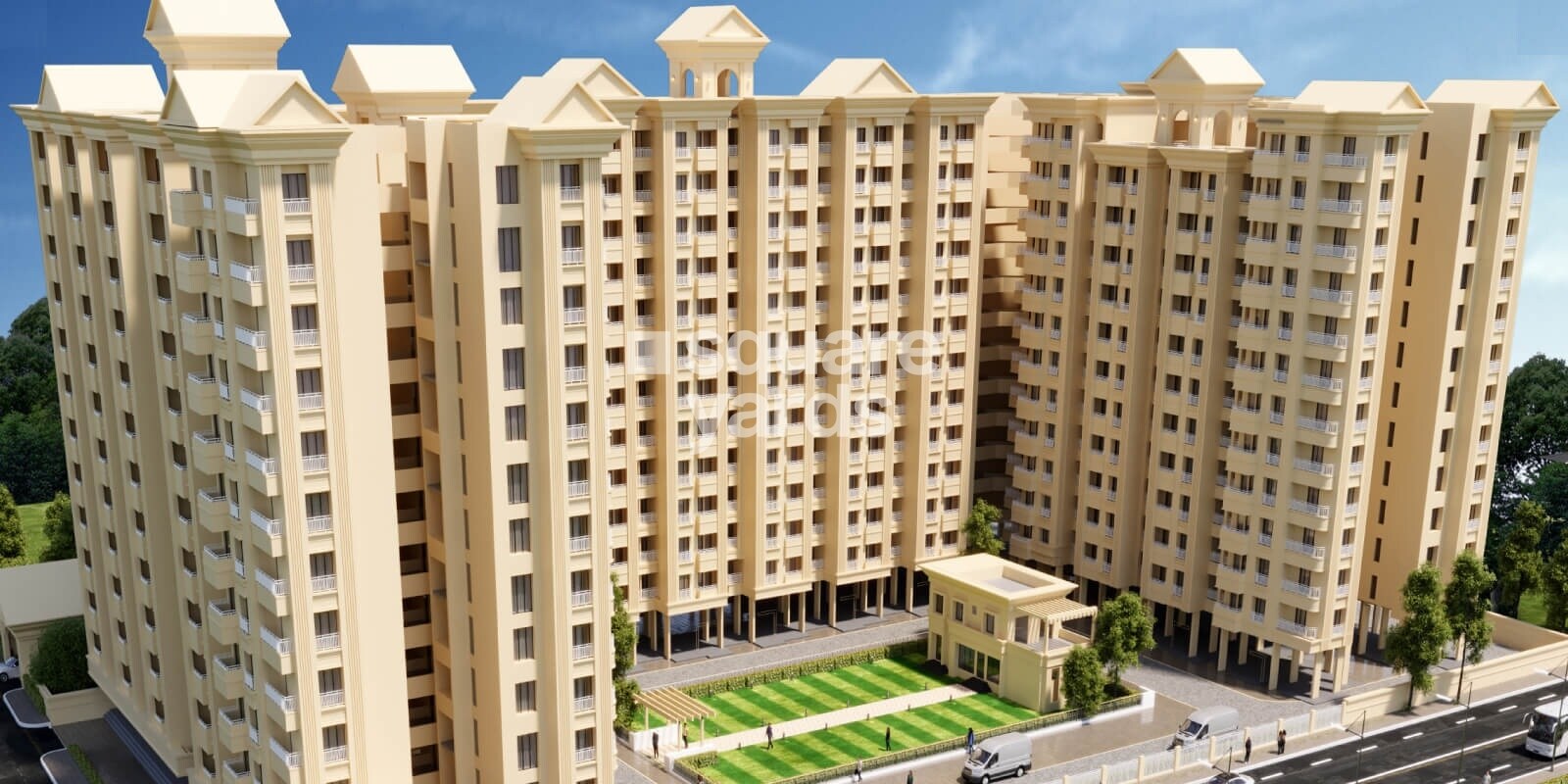 Supreme Avenue Tower residential project in Beltarodi