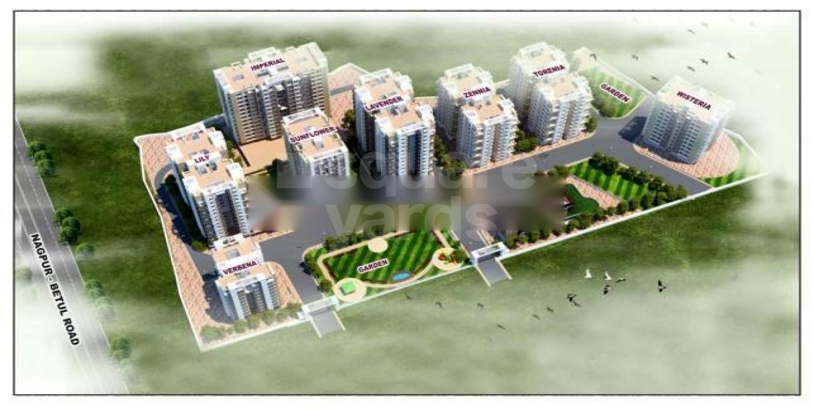 Supreme Blossoms residential project in Koradi Rd