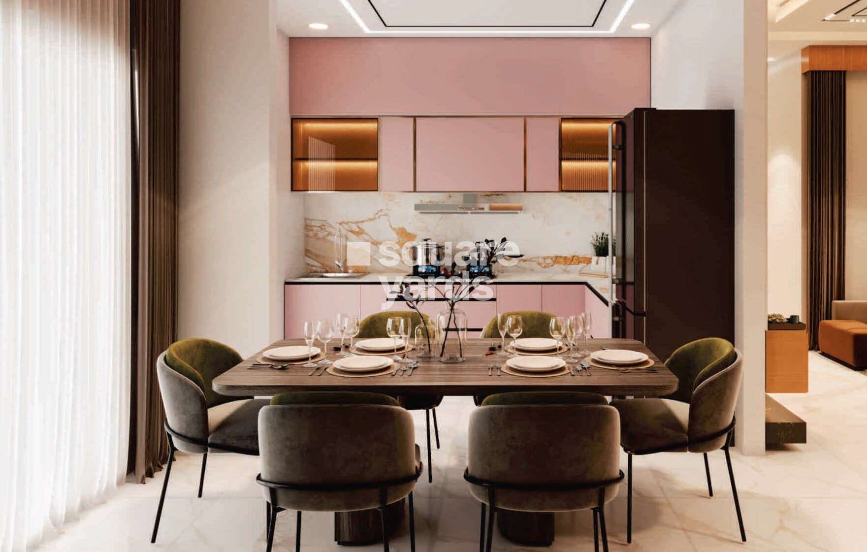 Yash Anjaneya Crest Apartment Interiors 1