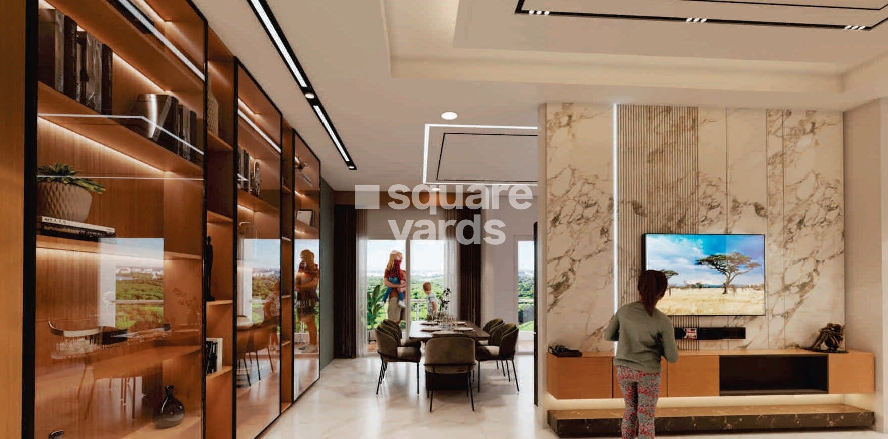 Yash Anjaneya Crest Apartment Interiors 2