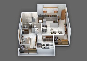  2 BHK Apartment at Rachana Ekaa, Wardha rd – for Rent