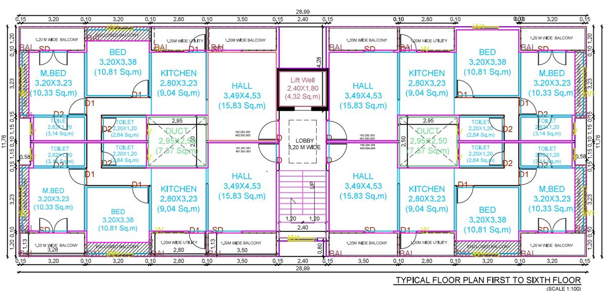 Dream Garden Residency Floor Plans