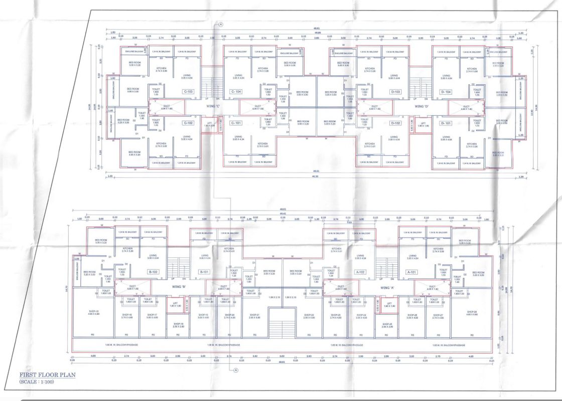 Geeta Balaji Heights Floor Plans