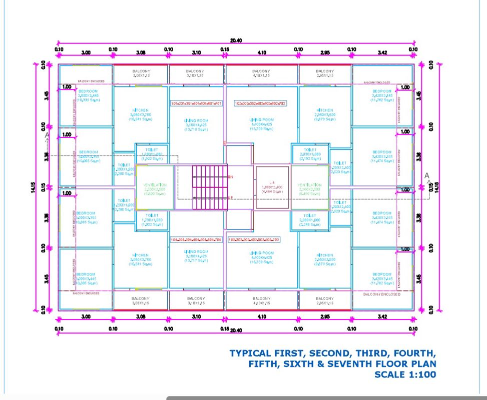 Kalash Vishrant CHS Floor Plans