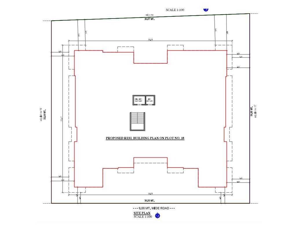 Kamani-Shree-Sai-Vandan-CHS_an aerial view of a computer generated image
