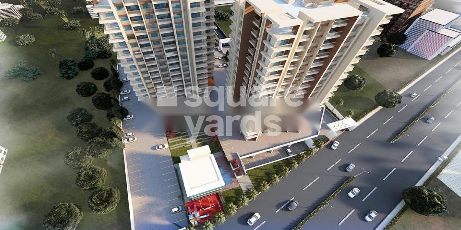 Karda Hari Vasant Twin Towers residential project in Savarkar Nagar
