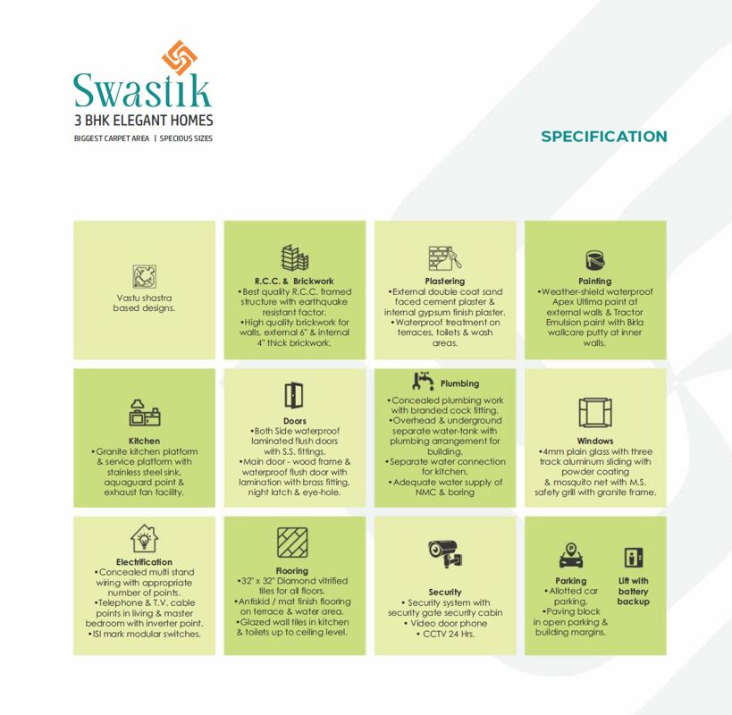 Tuljaa Swastik Heights Specification