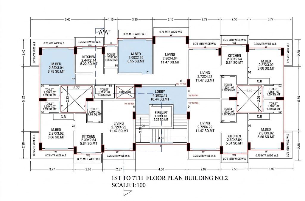 AA Mushtaq Complex Floor Plans
