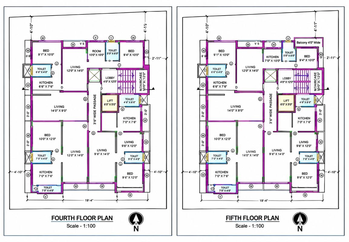 Aaditya Anupama Gurukul Floor Plans
