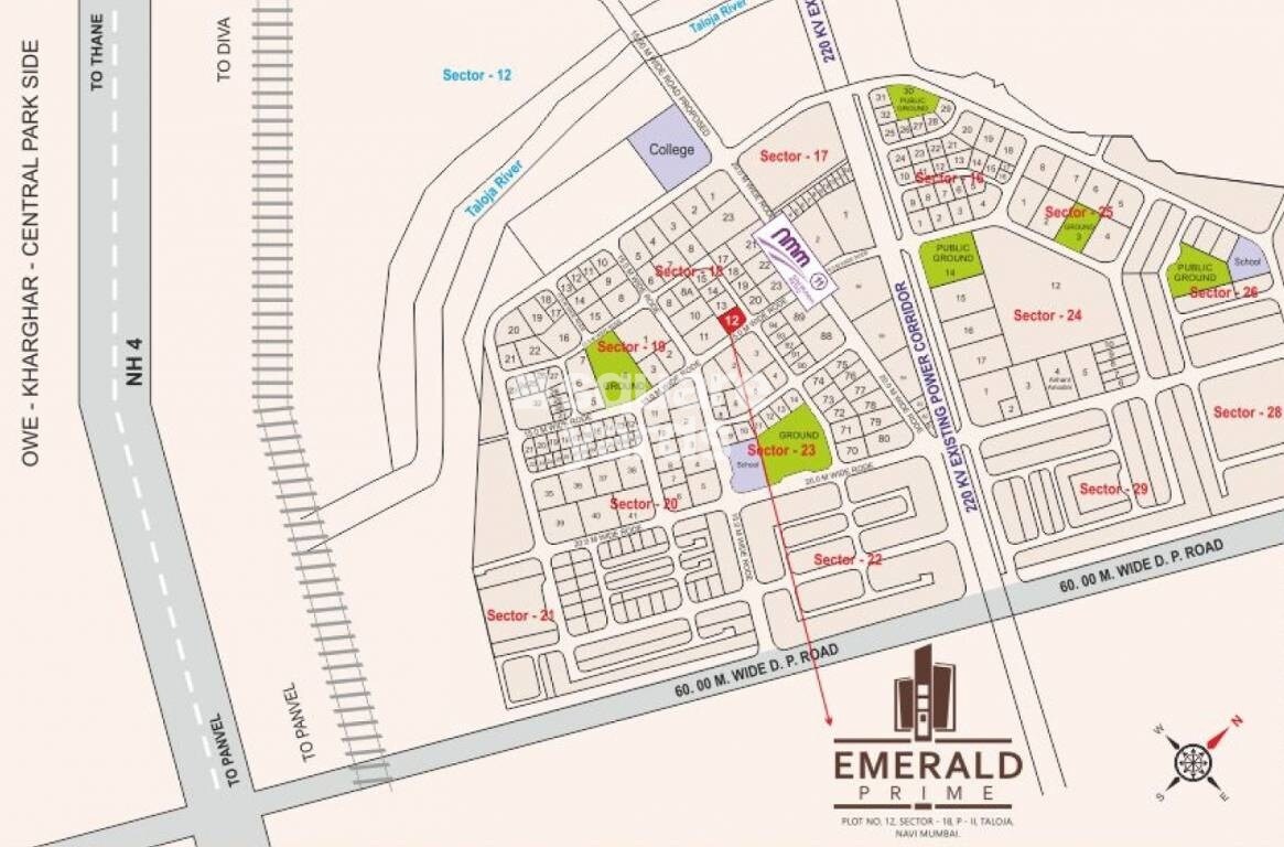Aariant Emerald Prime Location Image